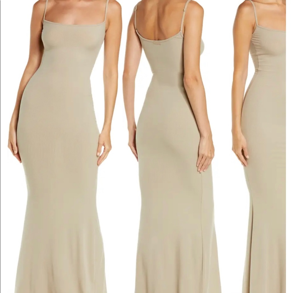 SKIMS soft lounge slip dress